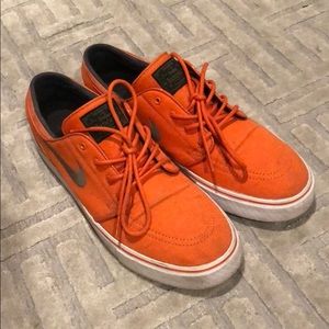 Orange Nike SB Stefan Janoski
